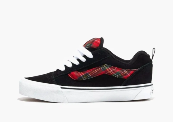 Vans Knu-Skool Rave Plaid Black
