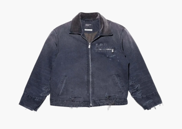 Enfants Riches Déprimés Blanket Lined Work Jacket Black 