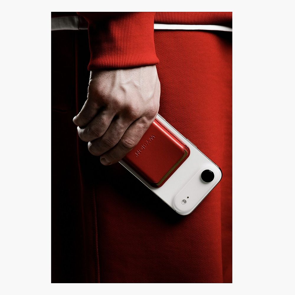 WYSION MAGSAFE WALLET RED