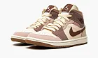 Air Jordan 1 Mid SE WMNS Dark Pony Smoky Mauve
