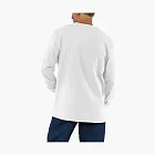 Carhartt K126 Pocket Long-Sleeve T-Shirt White