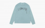 Stussy Lightweight Football Crew "Light Blue" 