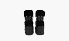 Moon Boot Icon Faux Fur Black