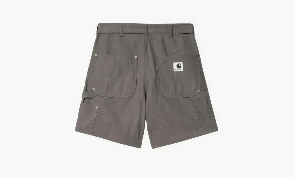 Sacai X Carhartt Shorts WIP Grey