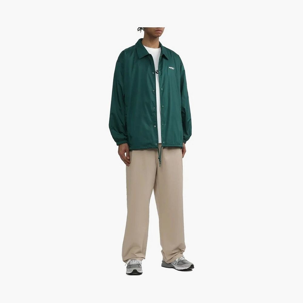 Carhartt WIP Print Coach Overshirt Green