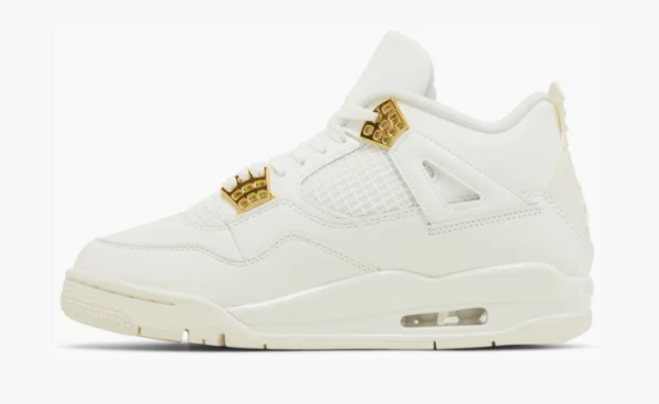 Air Jordan 4 Retro WMNS Metallic Gold 