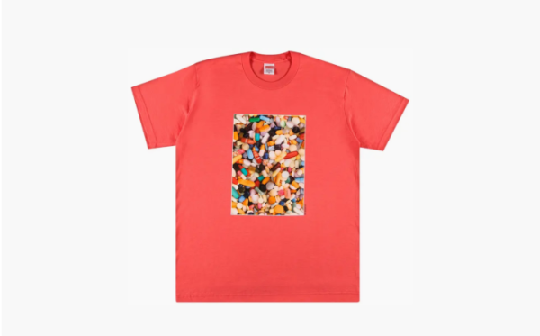 Supreme FW20 Pills Tee Pink 