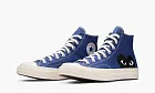 Comme des Garcons Play x Converse Chuck 70 High Blue Quartz