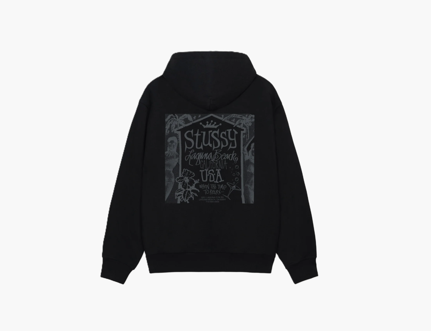 Stussy Beach House Hoodie "Black" 