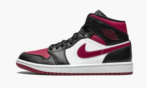 Air Jordan 1 Mid Bred Toe 