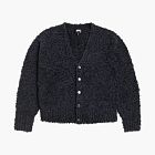 Stussy Textured Cardigan Black