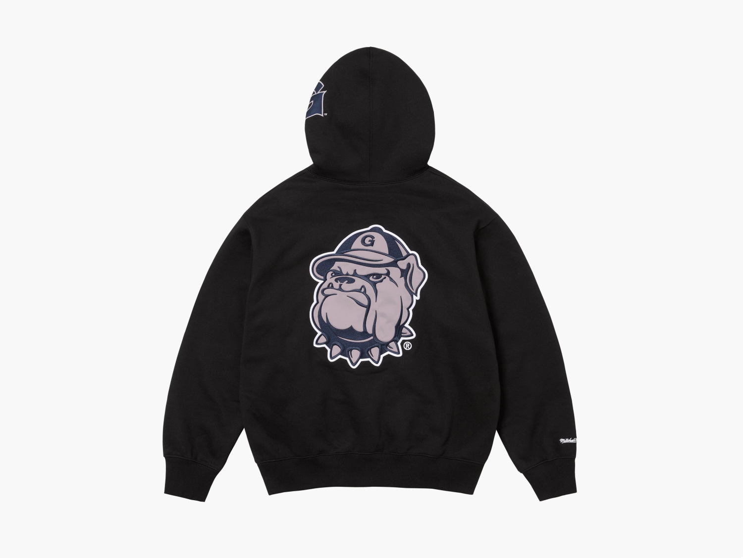 Supreme x Mitchell & Ness NCAA Hooded Sweatshirt Black 