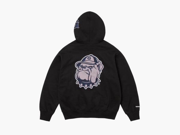 Supreme x Mitchell & Ness NCAA Hooded Sweatshirt Black 