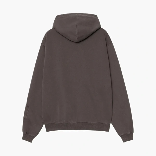 Carhartt WIP x Invincible FW24 Hooded Pigment Dyed Sweatshirt logo 