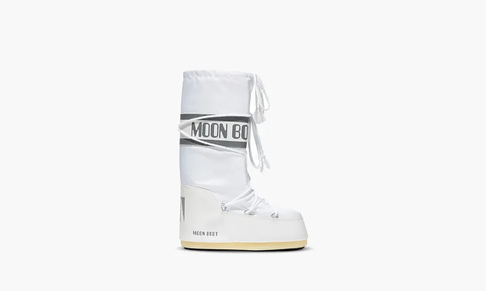 Moon Boot Icon Nylon White