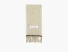 Acne Studios Wool Mohair Scarf Beige/Grey