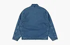 Carhartt WIP OG Detroit Jacket Blue Denim Matching Collar