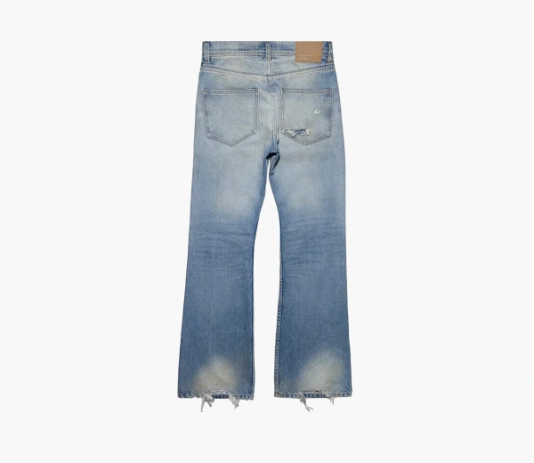 Enfants Riches Déprimés Wider Flare Leg Jeans Blue Wash  Enfants Riches Déprimés Wider Flare Leg Jeans Blue Wash