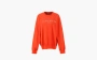 Sporty & Rich Ny Tennis Club Crewneck Orange 