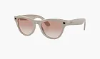 Ray-Ban Meta Skyler Shiny Chalky Gray/Cinnamon Pink