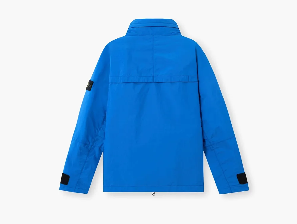 Stone Island Metal Lamina Poly Ripstop Jacket Bright Blue