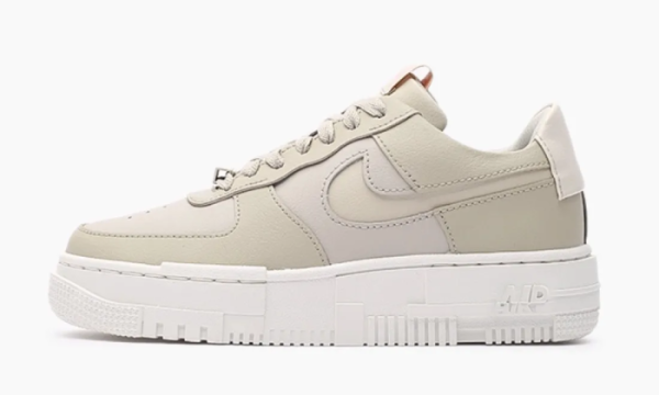 Nike Air Force 1 Low Pixel WMNS Stone Bone Summit White 