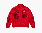Supreme Worldwide Tricot Track Jacket Red