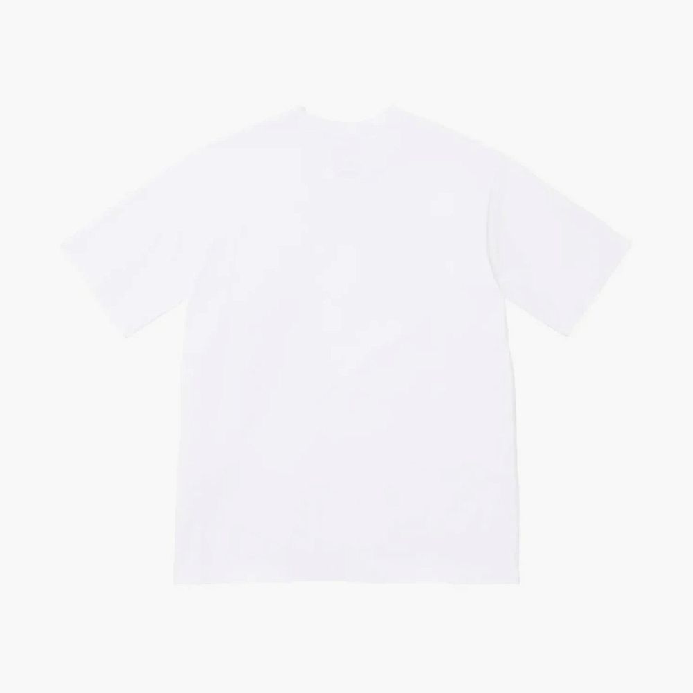 Supreme x MM6 Maison Margiela Money Short-Sleeve Top White