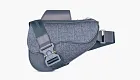 Dior x Stone Island Saddle Bag Blue
