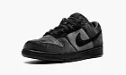 Nike Dunk Low Dover Street Market - Triple Black Velvet