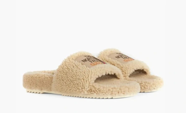 Gucci x The North Face Merino Wool Slides WMNS Beige 