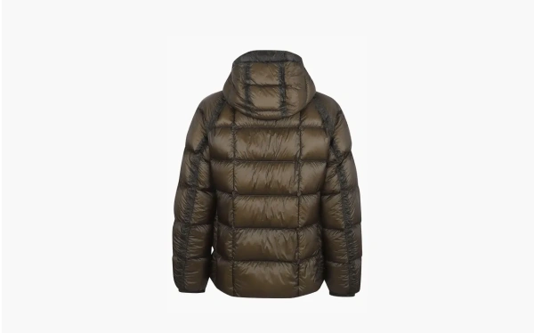 C.P. Company D. D. Shell Hooded Down Jacket Green 