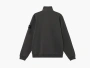 Stone Island Malfile Fleece Old Effect Track Jacket Charcoal Grey 