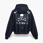 Худи C2H4 x Mastermind Japan Profile Zip Mist Navy