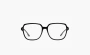 Gentle Monster Plastic Eyeglass Frame Irregular Shape Unisex Black 