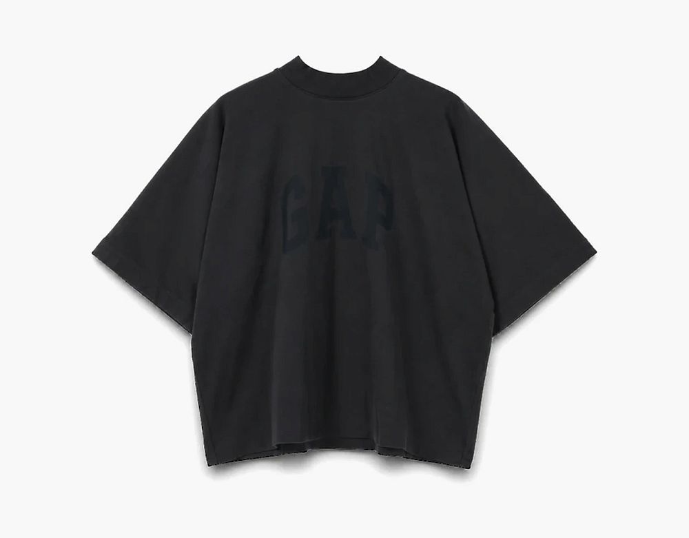Футболка Yeezy x Gap x Balenciaga Dove Washed Black