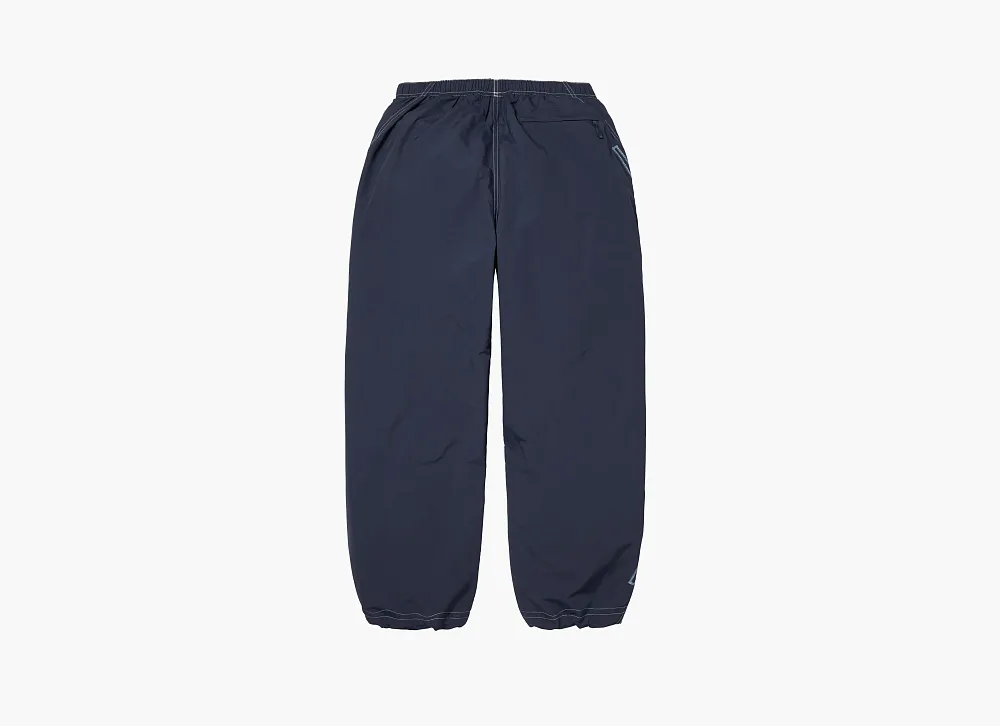 Supreme  Spellout Embroidered Track Pant Navy