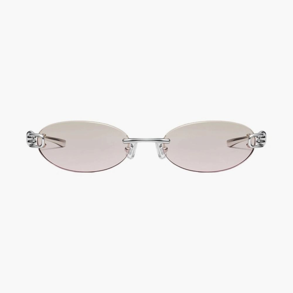 Gentle Monster Musubi 02(BRG) Sunglasses Silver / Brown