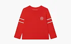 Chrome Hearts 33 Horseshoe Logo Long Sleeve Red