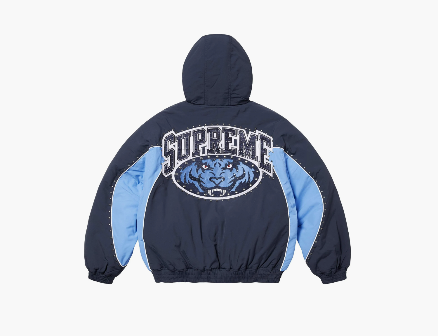 Supreme Studded Stadium Jacket  "Navy" 