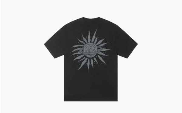 Stussy Look Beyond Tee Pigment Dyed Black  Stussy Look Beyond Tee Pigment Dyed Black