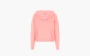 Sporty & Rich logo-embroidered Cashmere Hoodie Pink 