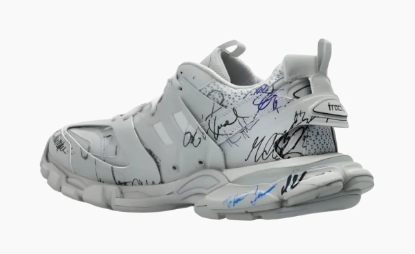 Balenciaga Track 1.0 Low Top Casual Shoes Gray 