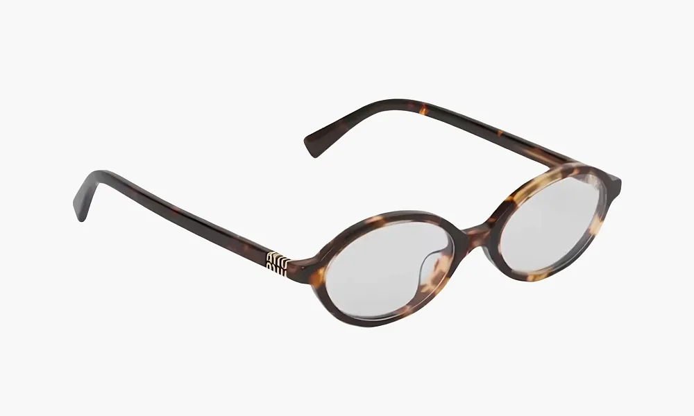 Miu Miu Glasses Leopard
