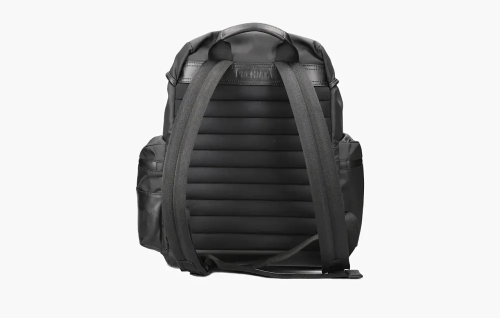 Premiata Multifunctional Waterproof and Ripstop Nylon Backpack Black