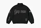Supreme Old English Track Jacket  Black