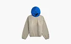 Fear of God Essentials x NBA Golden State Warriors Hoodie Grey Blue