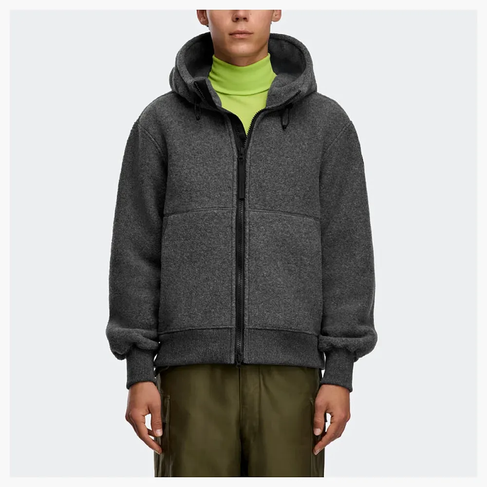 Canada Goose Chilliwack Fleece Bomber Black Label Quarry Grey