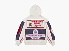 Supreme x Martine Rose Towel Zip Up Hooded Sweatshirt White