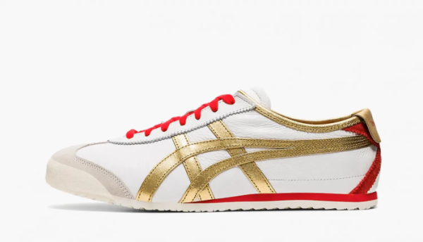 Asics Onitsuka Tiger Mexico 66 White Pure Gold 